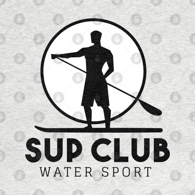 SUP - Classic Black and White by Hayden Mango Collective 